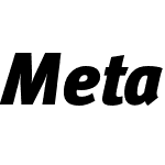 MetaPro-BlackItalic