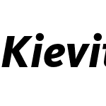 KievitOT-ExtraBoldItalic