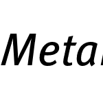 MetaPro-BookItalic