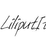 LiliputItalic