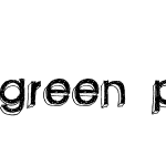 green piloww