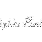 lydeke Handwrithing