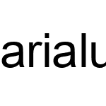 Arial Unicode MS