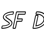 SF Diego Sans Outline