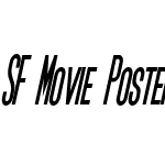 SF Movie Poster Condensed