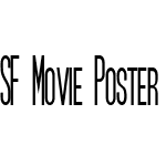 SF Movie Poster Condensed