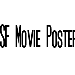 SF Movie Poster Condensed