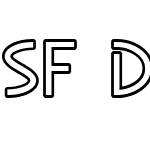 SF Diego Sans Outline