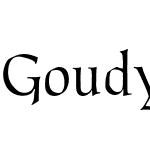 Goudy Thirty