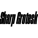 Sharp Grotesk Black Italic