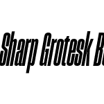 Sharp Grotesk Bold Italic