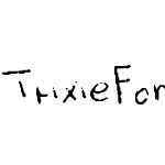 TrixieFontcalligrafico1