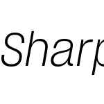 Sharp Grotesk Light Italic