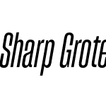 Sharp Grotesk Medium Italic