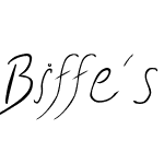 Biffe´s Calligraphy