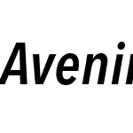 AvenirNext LT Pro Cn