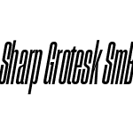Sharp Grotesk Semibold Italic