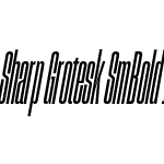 Sharp Grotesk Semibold Italic