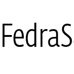 Fedra Sans Cond Std Light