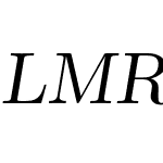 LMRoman9-Oblique