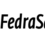 Fedra Sans Cond Std Medium