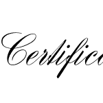 CertificateScript