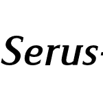 Serus Bold