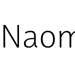 NaomiSans EFN Thin