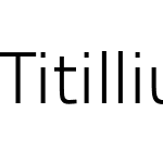 TitilliumText14L