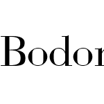 Bodoni