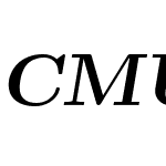 CMU Serif Extra