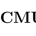 CMU Serif