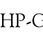 HP-Goudy