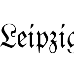 Leipzig Fraktur