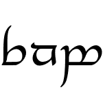 Tengwar Annatar Alt