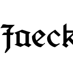 Jaecker-Schrift