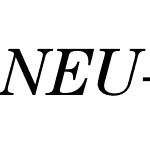 NEU-B4X