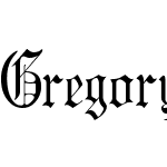 GregoryCondensed