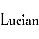 LucianoCondensed