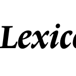 LexiconNo1ItalicD