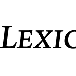 LexiconNo1ItalicB