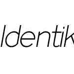 IdentikalSans