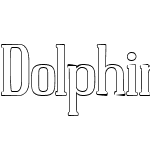 Dolphins Outline