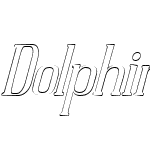 Dolphins Outline