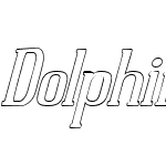 Dolphins Outline