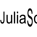 JuliaSoft Special Font H