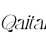 Qaitan Serif Font