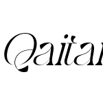 Qaitan Serif Font