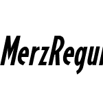 MerzRegular-Kursiv
