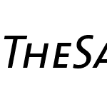 The Sans-